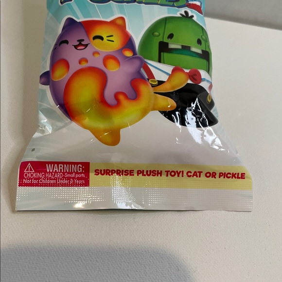 NEW Cats vs Pickles 4 inch Plush Blind Packs – Sealed Collectible Toy (3 Packs) - Picture 3 of 5